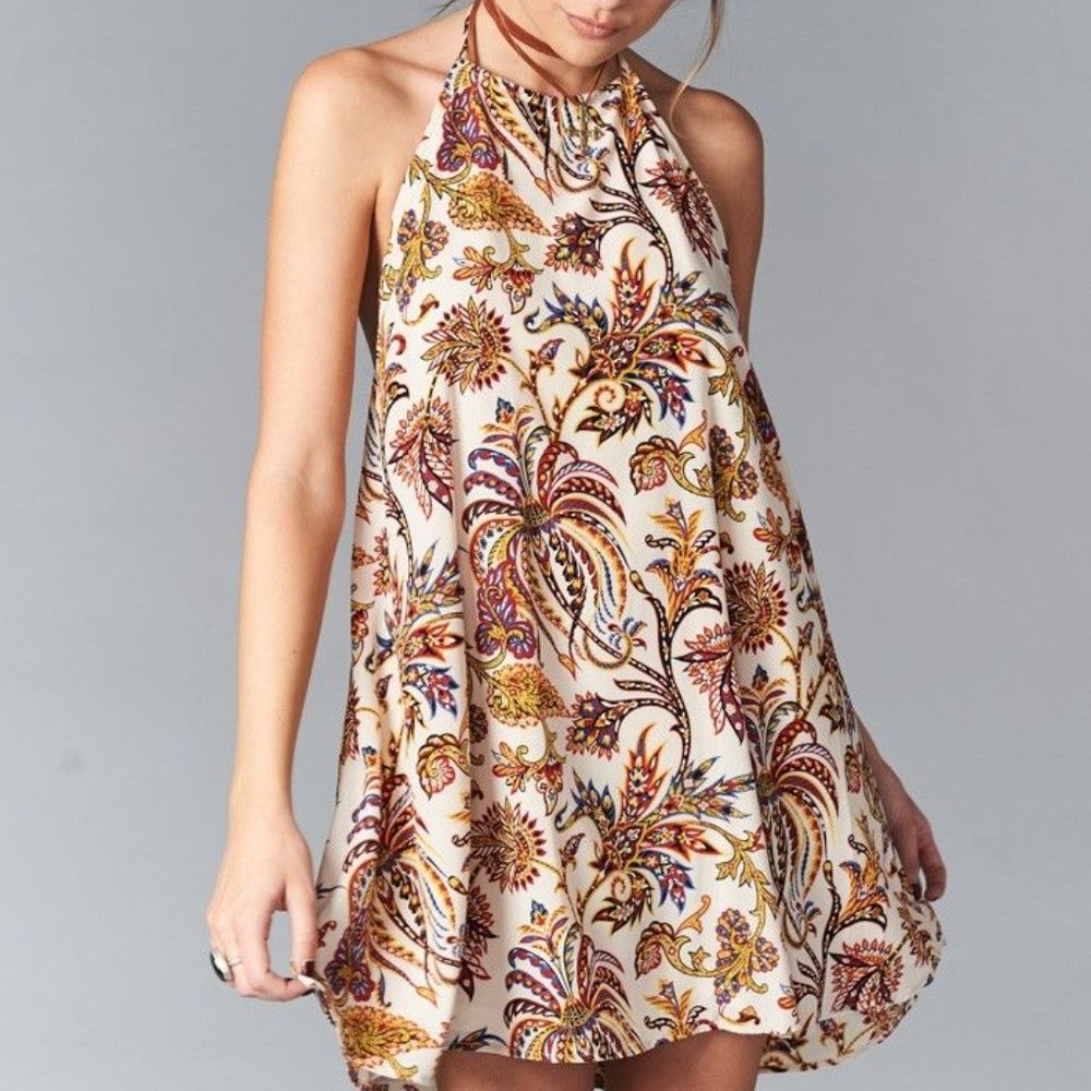 NEW Show Me Your Mumu Katy Halter Dress